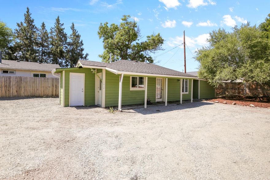 Welcome to this beautifully updated 2-bedroom, 1-bath gem. Ideal as a starter home or investment property! Step inside to find a light-filled living space with modern touches and cozy charm. The home features a newer roof and energy efficient mini split A/C units to keep you comfortable year round. Recent upgrades within the last three years include updated electrical, new ceiling insulation, and a new dishwasher, the sewer line has been updated and a newly added fence to offer privacy. Making this home as functional as it is attractive. If you're a first-time buyer, investor, or someone looking to downsize, this property offers low-maintenance living with peace of mind thanks to its numerous recent upgrades. Offers plenty of space for additional development, buyer to do own due diligence. Don't miss this opportunity to own a move-in-ready home!