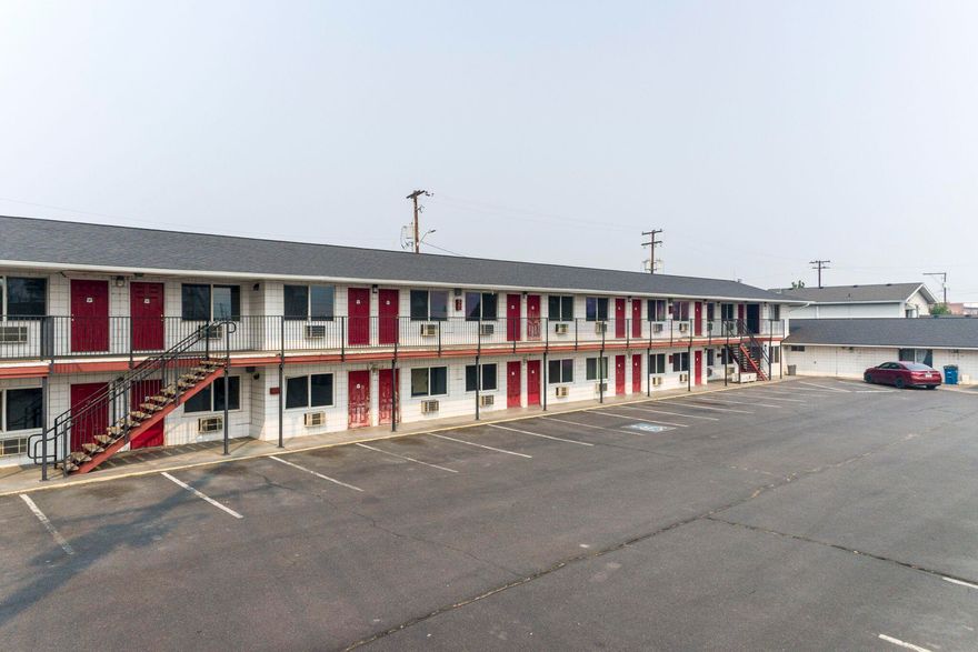 Outstanding redevelopment project to 24 studio apartments and 2 one bedroom units. Block building with concrete floors, double pane windows and a newer roof. Hook ups for laundry and 29 on site parking spaces.
Cost of conversion approximately $1.5 mill.  
Call for additional info or to set up a showing