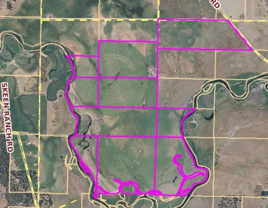 Pasture & river ranch. 3 miles of river frontage with waterfowl, fishing & recreation.