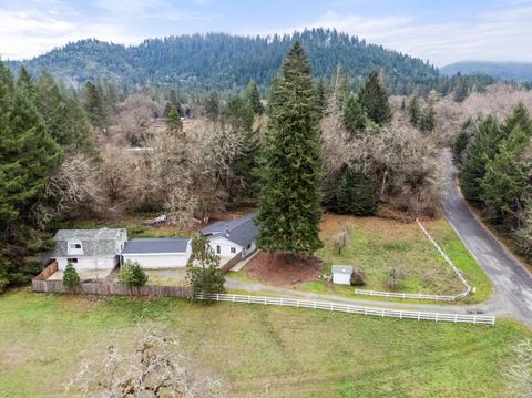 Photo of 464 Sunny Glen Way, Wolf Creek, OR 97497 (MLS # 220212993)