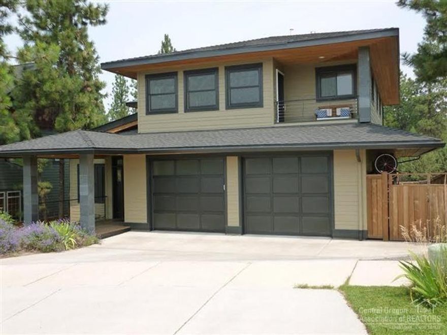 Beautifully finished well-built home. Builders home 2 en suite masters with heated BR floors. Master on main opens to deck, Master upstairs opens to balcony. Mt Bachelor views. Modern flavored kitchen w/ slab granite counter tops. Stainless bar & back splash that sparkles! Open floor plan that begs to entertain family and friends. 2 zone heating/cooling, central vac. Home is close to NWX, Discovery Park and all the trails you can use. Too many upgraded features to list here. Ask agent for Home Feature List.