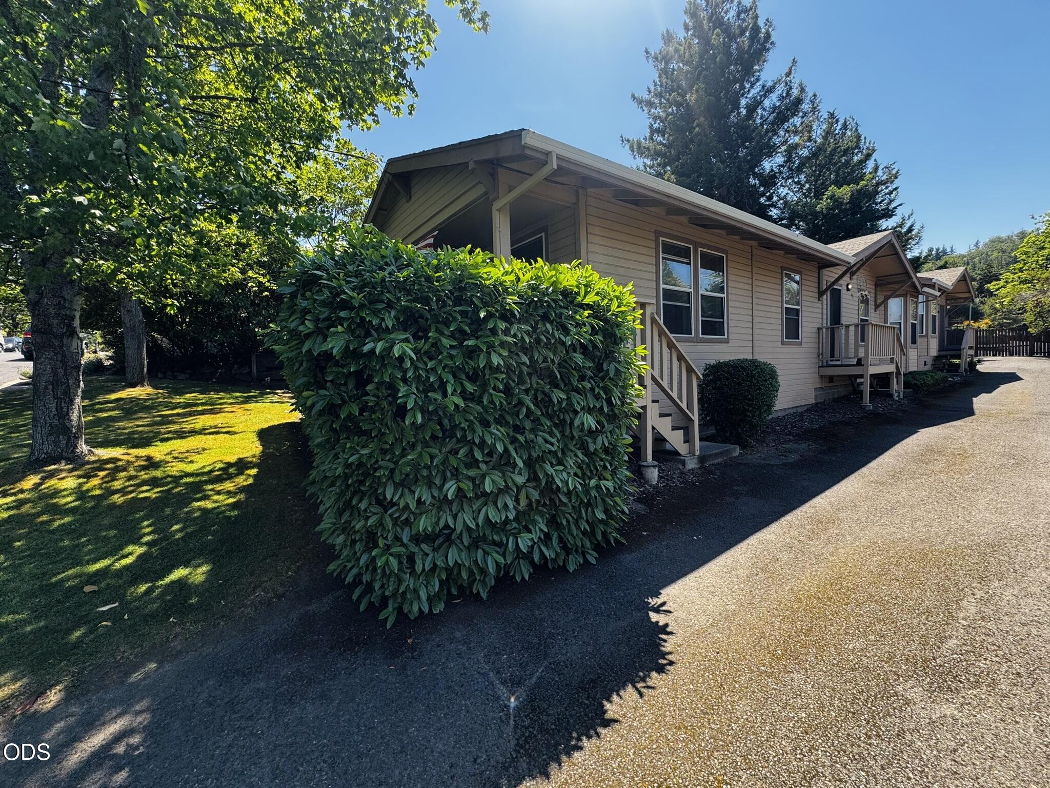 Triplex, Front and Driveway