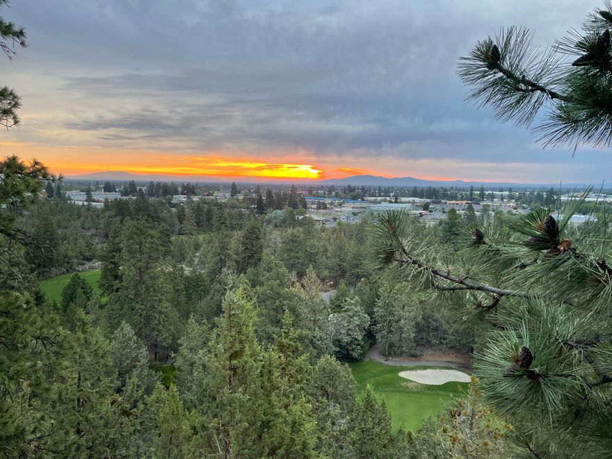 Prime Bend, Oregon building site in prestigious golf course community.  Over 1/3 acre. Enjoy unobstructed breathtaking views to the East, as well as some views north and south.  Spectacular sunrises, sparkling city lights, golf course, Smith Rocks and Powell Butte, and possible views of some of the Cascades.  Become part of a vibrant, friendly neighborhood centered around a beautiful golf course, perfect for golfers and those who appreciate lush, open spaces.  Close to ,shopping, dining, and outdoor recreation.
Note: Some view photos were taken from the home next door.  Subject property will have similar views.