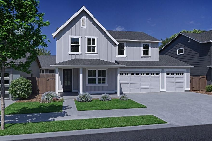 Be near a 5 acre park on homesite #350 featuring the Shasta plan -This spacious home plan at Petrosa by award-winning builder Pahlisch Homes. is made for room to grow. The homes in this community are crafted with the integrity and quality that the brand is known for including many high-end features. This particular home boasting many upgrades, deep tandem bay, primary on the main and additional full bath/bed on the main. Come enjoy all the excitement that Bend's east side has to offer with shopping, eateries, city parks, recreational trails, and Mt. Bachelor & Hoodoo ski resorts are close by. Come live, play, and enjoy all the resort style amenities Petrosa has to offer! *Model Home hours are daily 12-5pm.