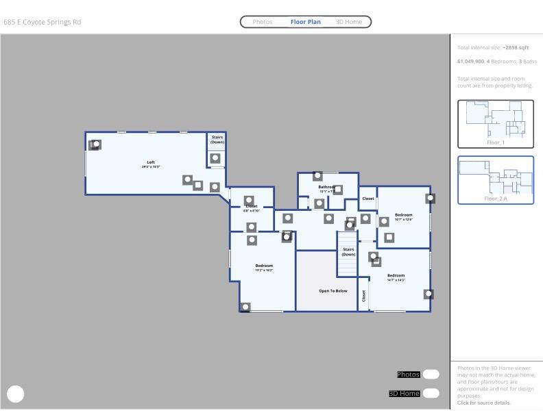 685 E Coyote Springs Road