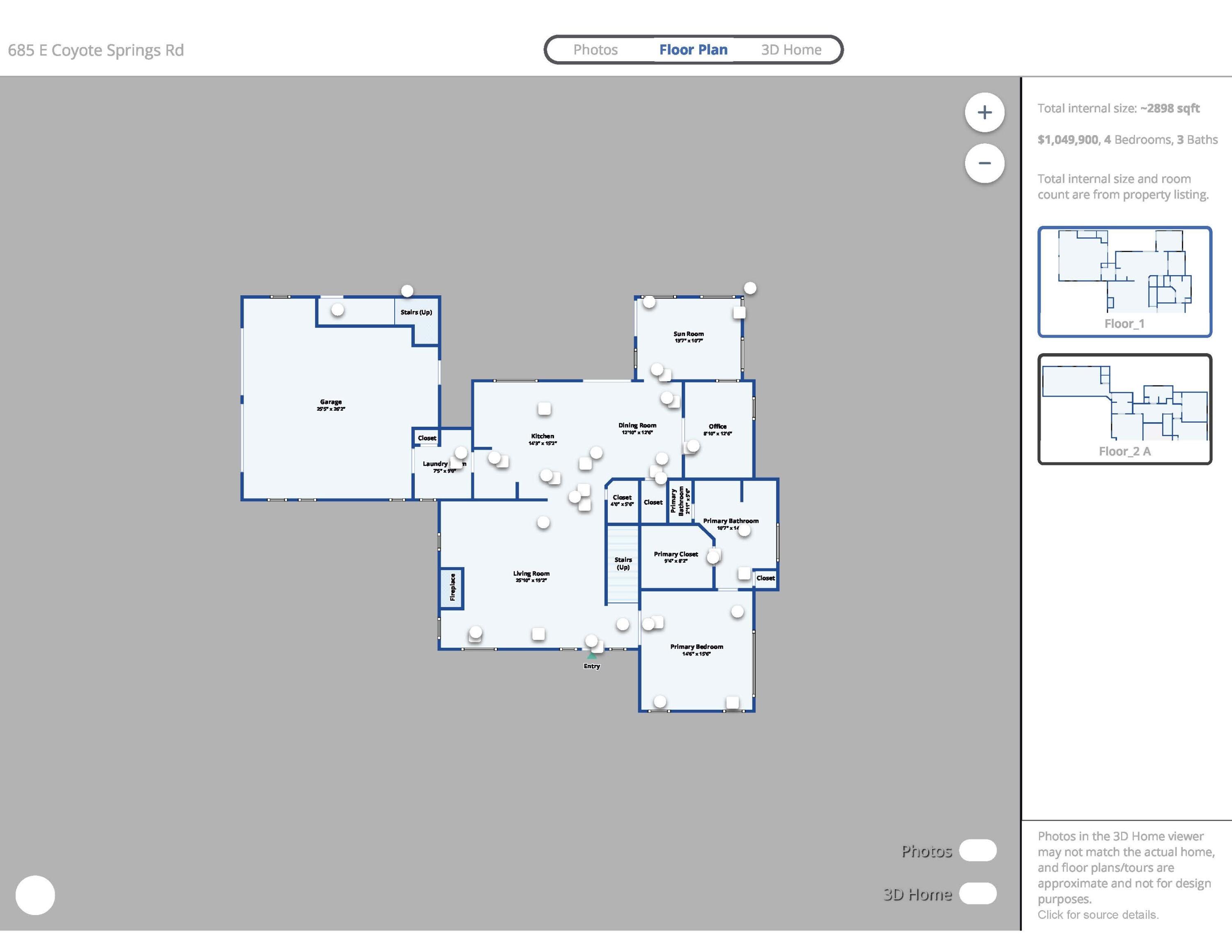 685 E Coyote Springs Road