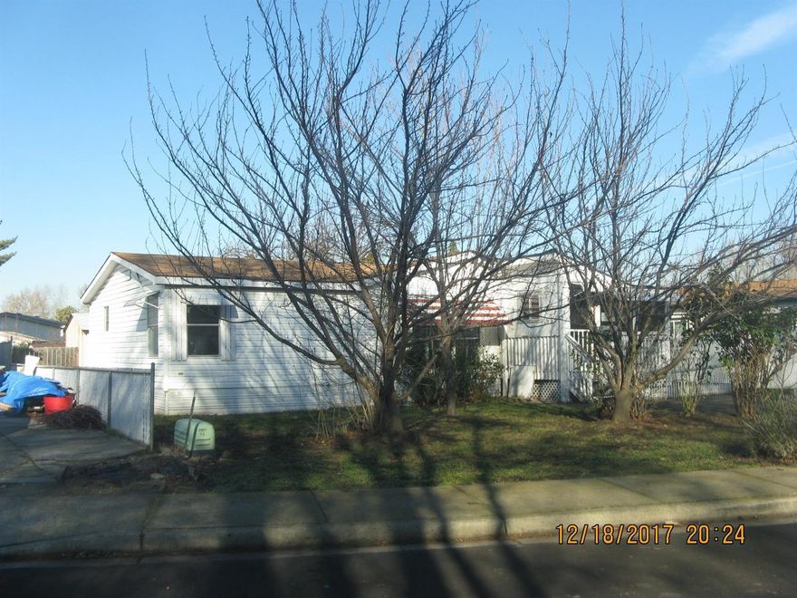 Nice quiet end of street location. Home needs much TLC and will not qualify for financing. Buyer to perform due diligence. Mold in kitchen, some structural issues, use caution when exiting laundry room to back yard due to 'soft' steps. Much potential here! Fix or remove and install new unit! Cash transactions only.