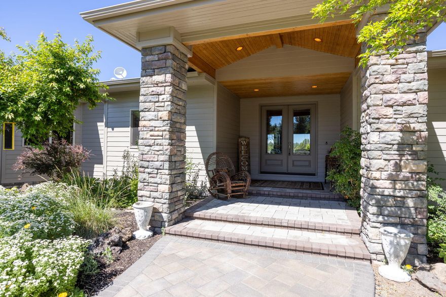 Discover comfort and natural beauty in one of Bend's most coveted neighborhoods Lane Knolls Estates. This stunning 2.3-acre property offers sweeping Cascade Mountain views, pristine high desert beauty and privacy surrounded by larger acreage properties. A truly unique location under 10 minutes to shopping in Bend and 3.5 miles to Costco. Three bedroom plus office with closet possible 4th bedroom.

Enjoy solid wood cabinets, trim, and floors, a propane fireplace, built-ins, a pantry, and coffee bar. Featuring two suites, including a separated primary master suite, dual HVAC systems, dual water heaters, and a three-car garage. A huge unfinished basement offers endless possibilities. New exterior paint too.

Outside, the amenities continue with a dog kennel and expansive yard. The neighborhood boasts 48 homes on 384 naturals acres, a 3.5-mile asphalt trail system, and a serene pond. This home is more than just a place to live—it's a lifestyle. Contact us today!