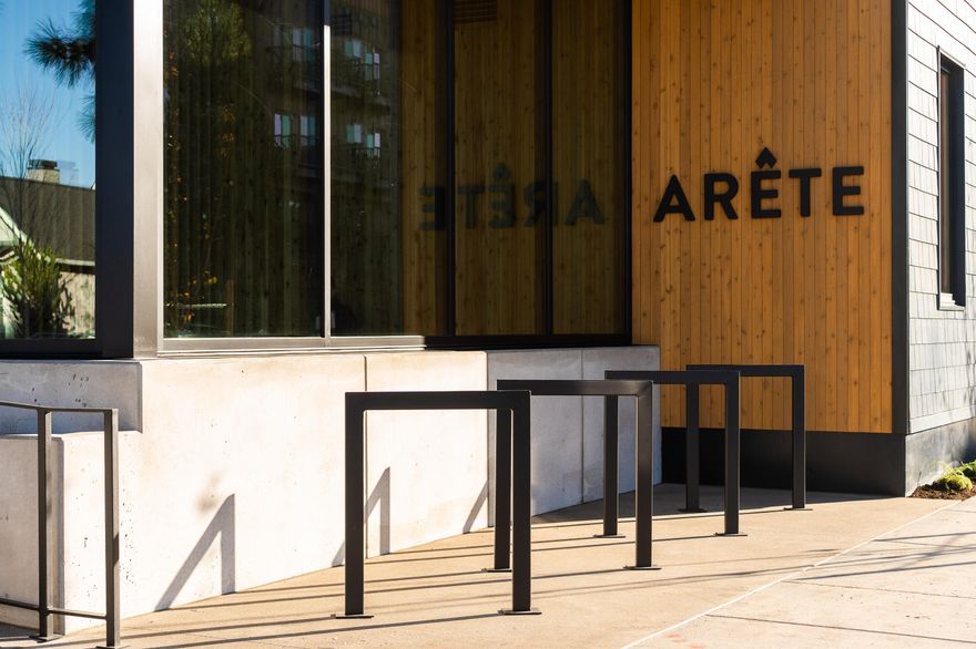 Presenting Arête: a collection of 32 modern condominiums designed for the high Cascades and located in the very heartbeat of Bend's west side. Here, intentional design meets natural finishes in a set of 10 distinctive floor plans throughout the three story building, washer/dryer hookups in each unit. This specific North Sister floor plan is a two bedroom unit located on the North side of the third floor offering easy access to Discovery Park and beyond. Designed by award-winning Hacker Architects and built by SunWest Builders, these Earth Advantage condos include private decks or patios, personally allocated parking, custom storage options, secure entry, professional property management, and an exclusive community room for hosting, lounging, or working. This unit includes covered parking space #5. Come see us at the model home!