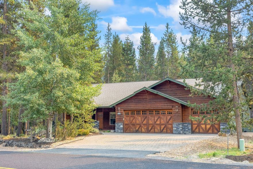 Welcome to River Meadows, where the Deschutes winds through towering pines and trails connect you to the best of Central Oregon living. This custom-built home has been cherished by its original owners & showcases true craftsmanship at every turn—Brazilian cherry floors, knotty alder cabinetry, granite counters, & cedar details that bring warmth and character. Take note of the 3 car garage, with additional workshop & convenient half bath. Outside, enjoy the quiet community with river access, open green spaces, and wildlife right out your back door. Just minutes from Sunriver and a short drive to Bend, this home blends tranquility, recreation, and connection.  Community Amenities including pickleball/tennis courts, pool, clubhouse, fitness room, RV/boat storage, snow removal and miles of paved trails. Not to mention the quick access to a private launch site for serene river floats. Water & sewer are also included in HOA's. Ask your agent for the list of upgrades & special features!