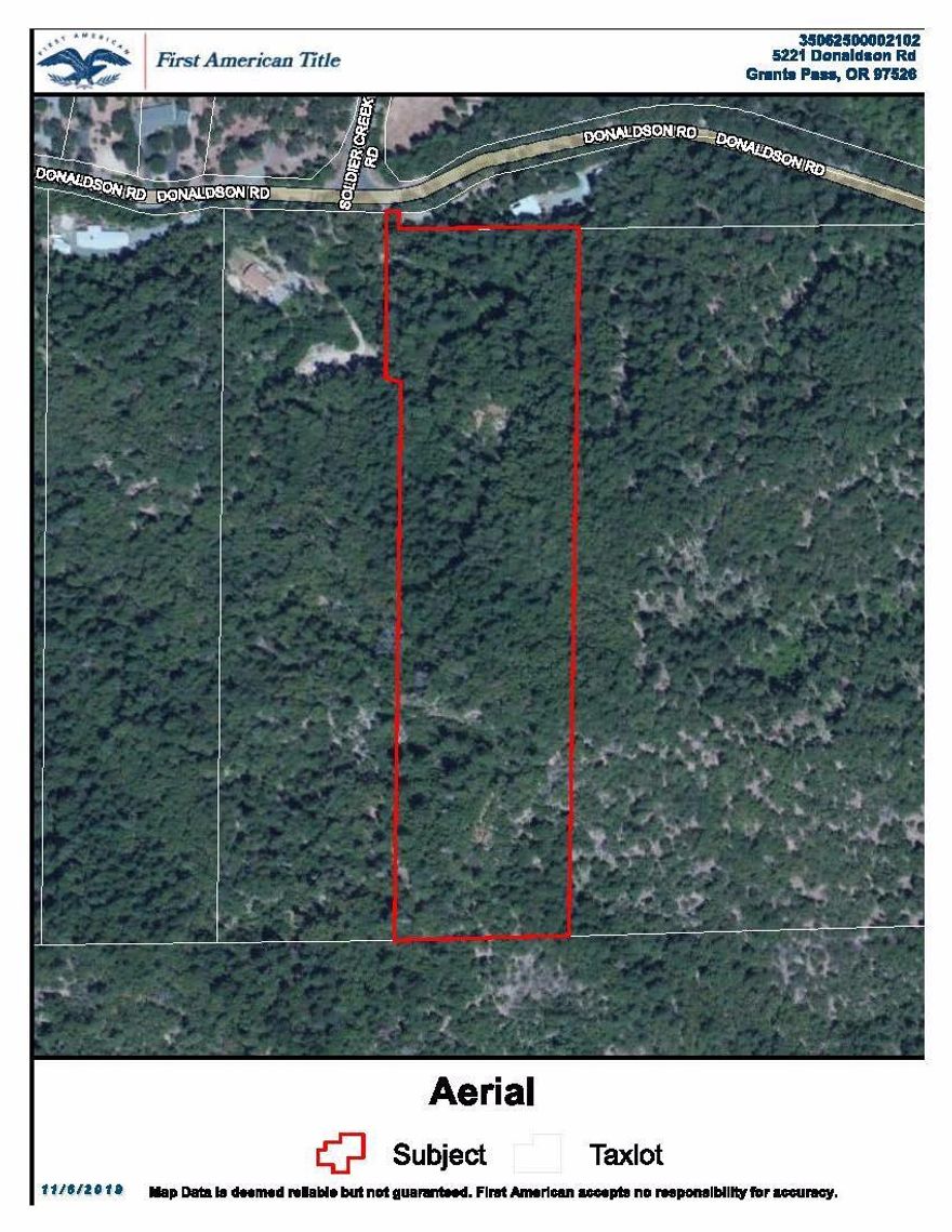 This 10 acre property in Desireable Colonial Valley has a recent appraisal of 155000. Zoned RR5, which means potential for subdivision! Property was marked every 70ft with T-posts around the entire perimeter by Wytcherley Surveying in 2017 and has potential of stunning valley and mountain views in one of the most desirable areas that Grants Pass has to offer.