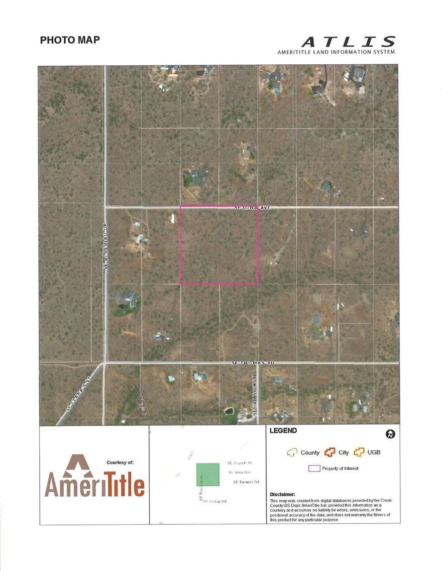 Here is a great opportunity to bring your plans and build your dream home. 10 acres close to town with no restrictions - possible Cascade Mountain Views!