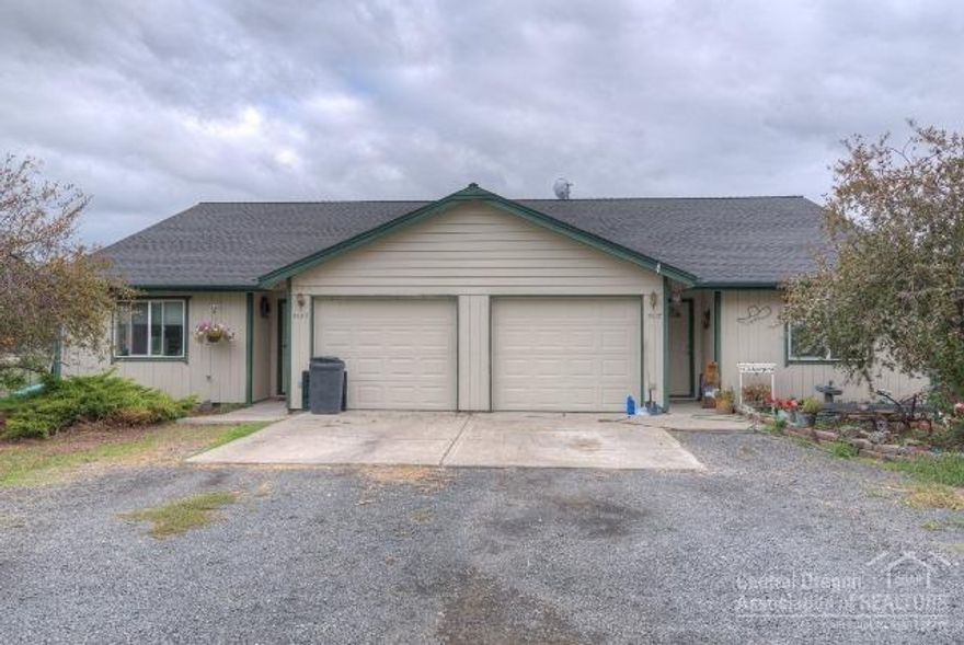 Great investment property on the edge of town. This duplex is 2bd 2ba on each side. Pine cabinets, single car garage with opener for each unit. Washer/dryer hookups in each unit. Each unit has a private, fenced backyard with patio. City sewer and community water. Good rental history with long term tenants that hope to stay. Listing broker is related to sellers.