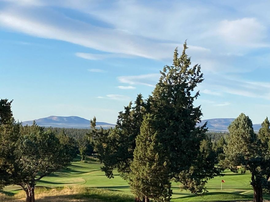 One if the best townhome views in Eagle Crest (a firewise community)! This tastefully updated home is ready to be your full time residence or next investment! With primary bedroom on main, this stylish townhome perfectly blends pride of ownership, tasteful finish work & outdoor living. Backing to the golf course for both views & privacy, the floorplan maximizes its sq. footage. Quality is evident throughout & property is immaculate & turnkey. Generous use of picture windows captures natural light & views of nature while making the space inviting. Highlights include LVP wood floors, slab quartz counters, trendy tile, cozy fireplace, soaking tub, & vaulted ceilings. Front & rear decks are spacious & feature new composite material. Enjoy the remodeled kitchen,  ability to rent nightly & generous storage. This home has an unbeatable serene cul de sac location with exceptional views, ready for the discerning buyer.