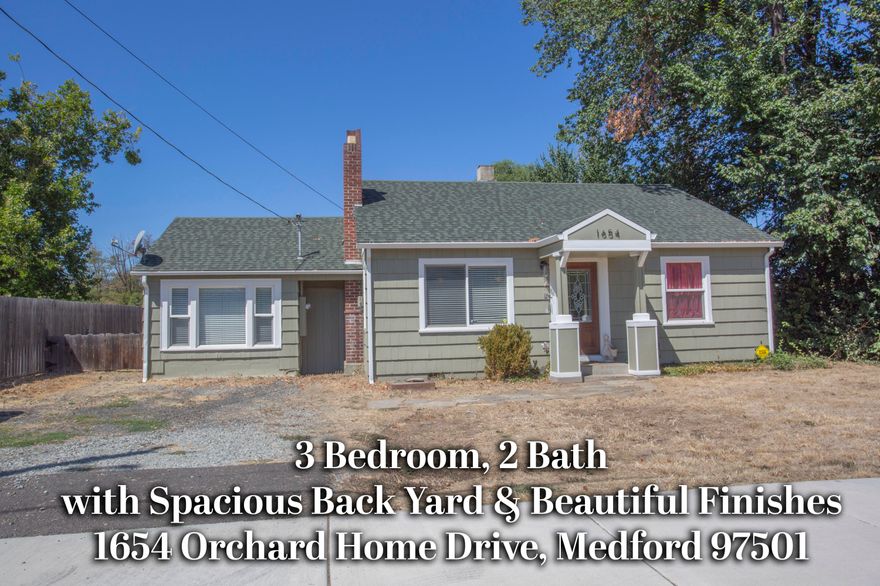 Open the front door to your charming new home! Beautiful hardwood floors, a secluded master suite,
updated kitchen, central Heat & Air, newer windows and huge backyard with covered patio for
entertaining. Lots of natural light! The two guest bedrooms are right next to the second bathroom
with a shower tub combo. Home inspection , 3D Virtual Tour, & floorplan available online. Requires
appointment, do not disturb occupants.