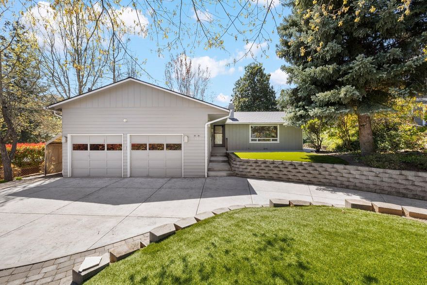 Immaculate Home! Hard to find, Single-level 3bd/ 2ba home on a large lot has been lovingly remodeled. Main living area was opened up to be Lighter & Brighter, perfect for entertaining! Enjoy the gas fireplace on those cool evenings or relax on the front porch on a warm summer night with mountain views!  As a BONUS, this home features a gorgeous sunroom off the primary suite, perfect for morning relaxation!  Peaceful backyard is fully fenced and perfect for hosting BBQs or spending quiet time in the garden.  Abundant wildlife adds to the serenity.  Active Alarm, need appointment.
