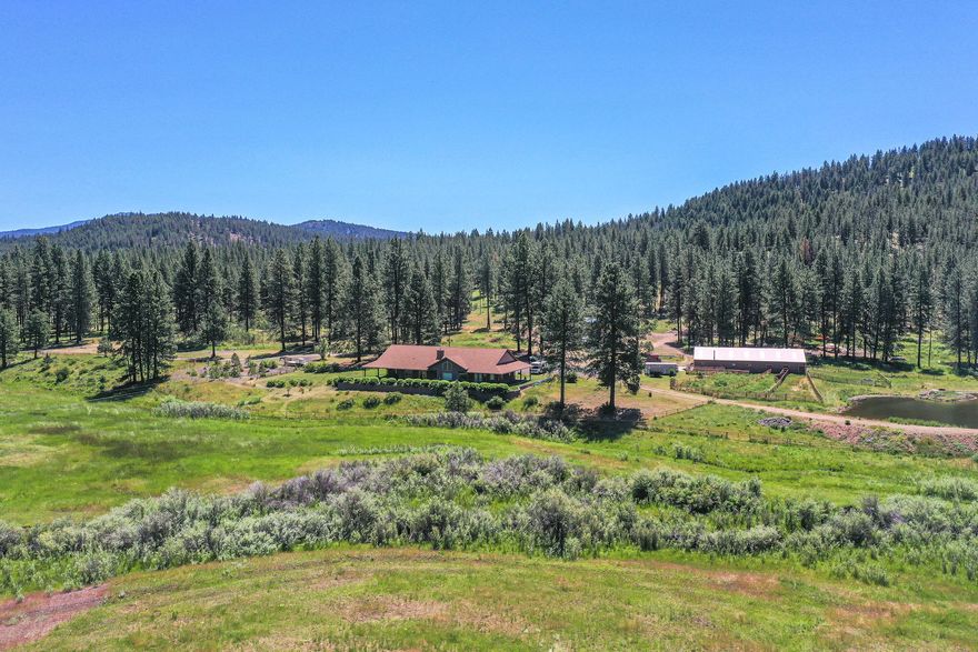 This Ochoco Mountain ranch has it all! A beautiful setting, private location, Ochoco Creek frontage, and a nice single level 3,570 square foot home with 3 bedrooms and 3 bathrooms. Located just 20 minutes East of Prineville in the Ochoco Mountains, you'll enjoy the peaceful privacy that this ranch has to offer. Historically used for cattle grazing, this ranch includes 166 acres of water rights with excellent priority dates. This ranch also has excellent big game hunting for deer and elk and includes 2 landowner preference tags.