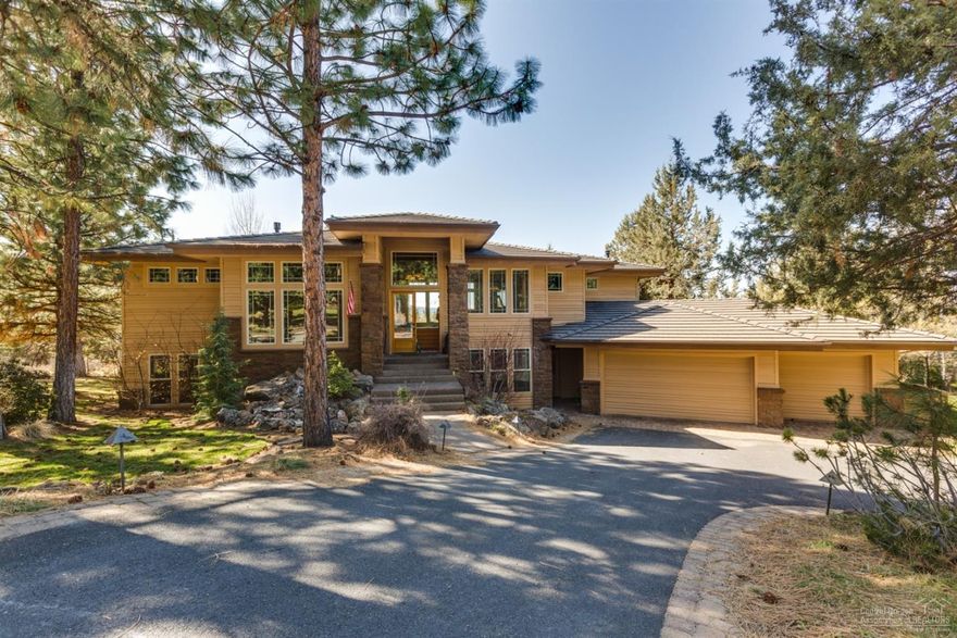 Enjoy spectacular Cascade Mountain views while relaxing on the expansive outdoor living area or nestled in front of the stone fireplace looking out of the floor to ceiling windows. Inside you will find main level living including a large open kitchen an inviting great room, office and a spacious master bedroom. Downstairs boasts 4 bedrooms a second living area designed for entertaining with a built in bar. This home has it all including a decadent pool and patio area, perfect for summer get togethers.