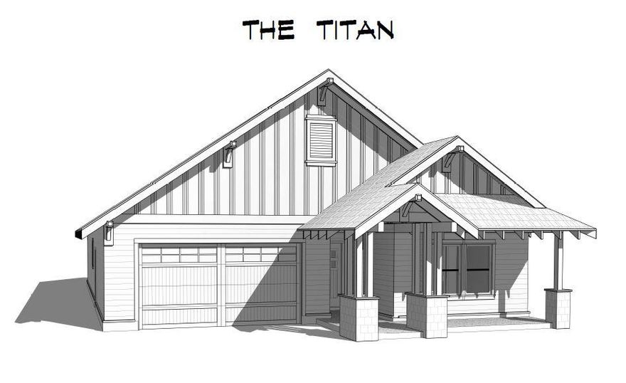 Rustic charm in NW Redmond's Canyon Rim Village. The Titan plan by Dunlap Fine Homes offers an inviting covered entry way leading to a spacious Great Room style layout. Vaulted ceiling, cozy gas burning fireplace adorns the corner & an open Kitchen w/working island. Quartz slab counter tops, farm style undermount sink, SS appliances & gas range make for a great culinary opportunity! Enjoy a quick meal at the breakfast bar or a dinner w/friends in the adjoining dining area. This summer take the entertaining outside to the patio & lawn. Extended Master Suite is lg enough for extra seating while you enjoy a bit of downtime. Oversized closet off of the Master Bath, complete w/double vanities, step in shower & Luxury Vinyl Plank flooring. A/C installed + Front/back landscaping + fully fenced!