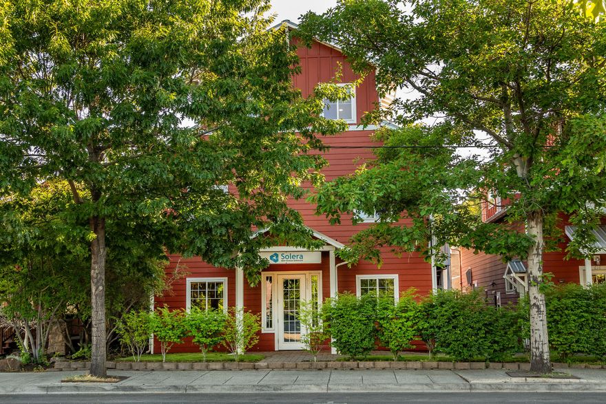 Unleash Your Vision: An extraordinary opportunity awaits in the vibrant heart of Bend's Box Factory district. Picture this: a building with street frontage that commands attention, nestled perfectly between downtown Bend and the Old Mill District. Step inside to discover an industrial-chic interior, bathed in natural light. Zoned CG, this property invites boundless opportunity from urban live/work to retail to restaurants and more!  Plus, there's a bonus: the adjacent property at 616 NW Arizona Ave. is also available. Currently fully leased with variable rents and lease end dates. Call for more details!