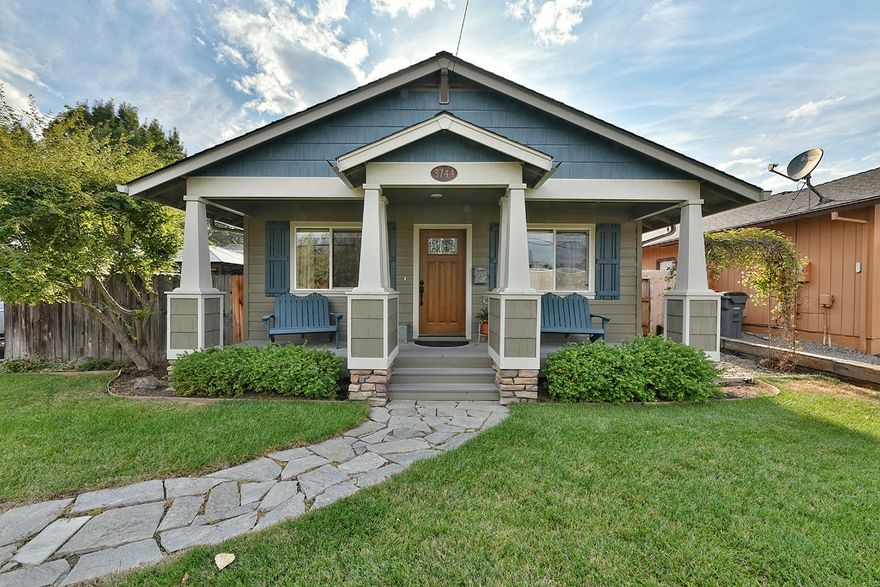 Quaint home in the heart of Phoenix. This charming home boasts 1056 Sq ft of living space w/ 2 bedrooms, 2 full bath & is close to parks, schools, & shopping. Walk-in and you are welcomed by a large open living room w/ vaulted ceilings & two large windows for plenty of natural light. Kitchen has a custom butcher block island, stainless appliances including a gas range/ oven, pantry, & formal dining room that leads to the back yard. Master bedroom is perfect w/ a walk-in closet & mirrored glass door shower that offers an open airy feeling. Moving outdoors is exquisite, RV parking, multiple sheds, single car garage converted to a workshop, 2 gazebos, partially covered trex deck out back, fully covered patio out front & a chicken coop! This oversized lot has the perfect getaway feeling as soon as walking outside & a cozy homy feeling indoors! This one won't last long!