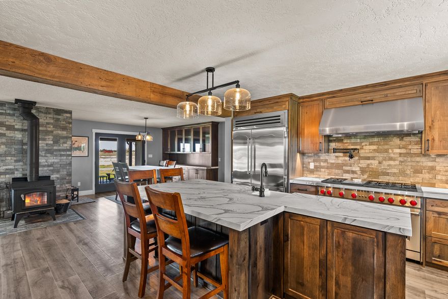 Enjoy cascade views and a beautiful updated single level home just 20 minutes east of Bend.