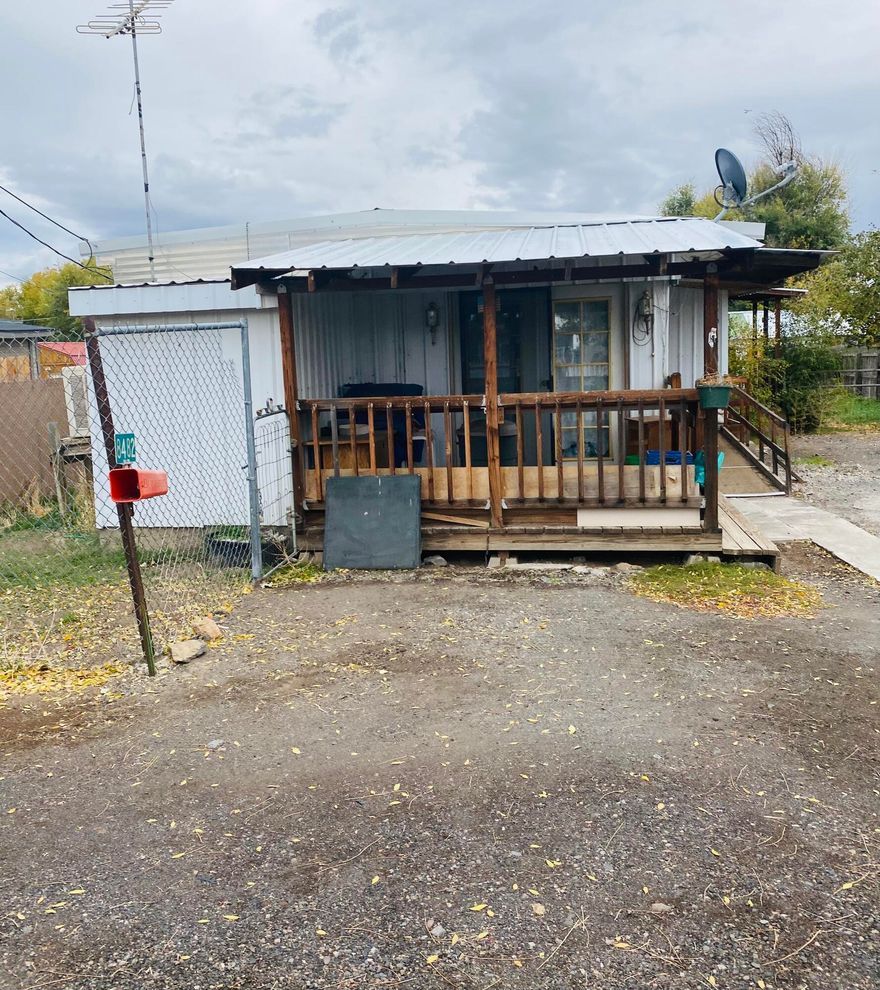 Great location in Terrebonne near the grocery store, post office and easy access to Redmond and Bend via HWY 97. This 3 bedroom, 1 bath home has great potential. Maybe rehab or remove and replace. Property is fenced and has a nice storage building and shed in the back yard. Buyer to do due diligence on home and property. Sold AS-IS Cash only. Seller will not pay commission on seller concessions. More pictures coming soon.