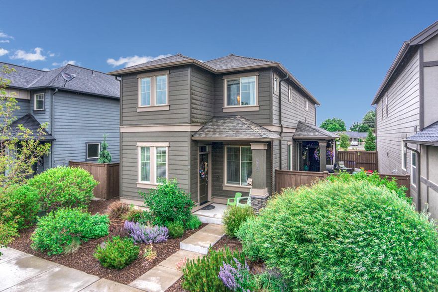 Your new home awaits in the desirable Parkland community! Beautifully constructed for the discerning buyer, this charming home lives large for its square footage. With the highest quality of craftsmanship home features beautiful quartz counter tops, striking laminate floors, custom alder cabinets & stainless steel appliances. You will enjoy the low maintenance yard and easy access to the community walking trails & park/playground. Oversized picture windows capture natural lighting property offers private, fenced yard and spacious 2 car garage. No homes directly behind you for added privacy and central AC for summer days! Close to schools, restaurants, and all that Central Oregon has to offer.