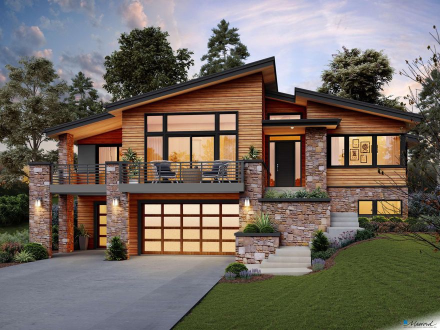 Discover a beautiful new construction home taking shape in Ridgewater's gated community of custom residences. With framing now complete, this 4 bed, 2.5 bath design showcases intentional craftsmanship and elevated finishes throughout. Set on a well-positioned lot that backs to an open forest that has no plans of being developed, the home captures beautiful sunrise views that fill the main living spaces with natural light. The open layout features spacious gathering areas, a primary suite oriented to the morning sun, and wonderful front facing deck to take in the views. A generous 3-car garage leads to an impressive 846 sq. ft. lower-level flex room ideal for a den, game room, gym, or storage. Built for luxury, livability, and long-term quality, this home offers a rare opportunity to own new construction in one of Klamath Falls' hidden gems.  An agent is required for showings due to the gated community and new construction liabilities.