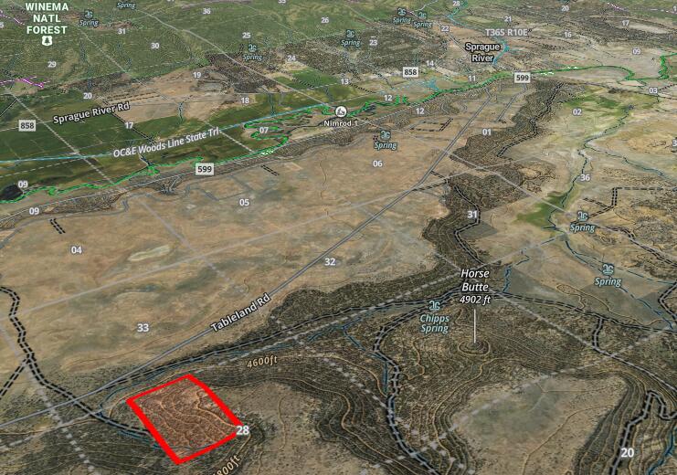 Sprague River - Land