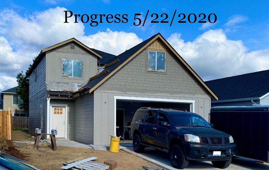 New Construction coming soon! This wonderful 1917 square foot 2 story home boast 3 bedroom/ 2.5 baths PLUS A BIG BONUS ROOM- perfect for hobbies, a playroom or man cave. The spacious master bedroom will lead you into a lovely bathroom and overly large walk in closet. All bedrooms will be on the second level along with the two full bathrooms. Downstairs you will have a nice open floor plan complimented with beautifully engineered laminate flooring & 9' ceilings throughout the main level. Stainless-steel appliances throughout the kitchen along with an island for additional eating space & storage. This home also includes a half bathroom downstairs, mudroom/ laundry room which will lead you to the 508 square ft. 2 car garage. The front and back yard will be professionally landscaped. Estimated completion is Mid-late June. Several different packages to choose from and still time to customize your energy trust certified home!