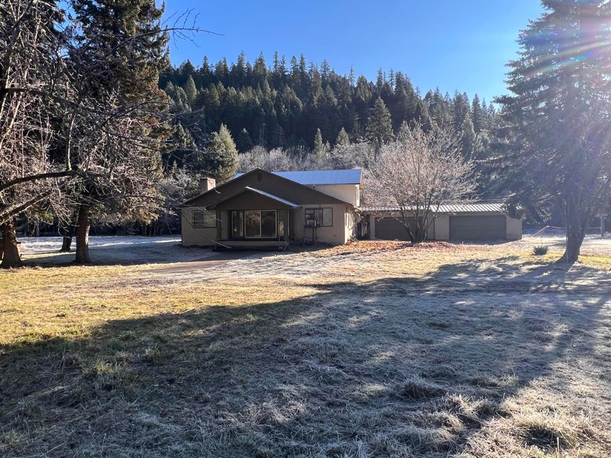 82.37 acres featuring timber land and woodland with 1937 built 2-story farmhouse. Home features 2628sq.ft. 3bed,2bath, 3 car garage with extra storage, Open shop and outbuildings. Property has old 1950's water rights Approx. 8-10acres of irrigation from creek. Lots of opportunity for gardening, hobbies, raising animals. Close to Umpqua divide. Big game and upland bird hunting. Forest Service and BLM (bureau of land management) out your backdoor.
