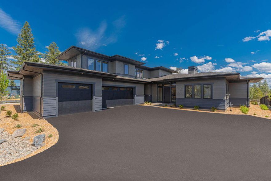 Introducing a stunning Prairie style home built by Visionary Homes Inc and designed by Jason Todd, with interiors by Likens Design. Situated on a .43 acre corner lot with an expansive outdoor living area, views of open space, near trails, schools & NWX. Enjoy the spacious back yard featuring a covered porch, firepit & patio - perfect for outdoor gatherings. This home boasts a laundry/mudroom, main level Primary suite with ensuite bathroom, heated floors, and custom walk-in closet, accompanied by an office/media room down the hallway. Additional office alcove between mudroom and kitchen making organization a breeze. Electrolux appliances, custom cabinetry & soaring ceilings accentuate the open floor plan. Upstairs offers flexibility with 2 bed/2 bath + bonus room w/ a closet. The 1,094 sf 3-car garage includes an electric car charger. Solid surface counters, kitchen island, and abundant natural light enhance the home's appeal. Experience refined living in this meticulously crafted home