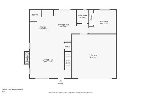 Tiny photo for 3400 NW 11th Court, Redmond, OR 97756 (MLS # 220215574)