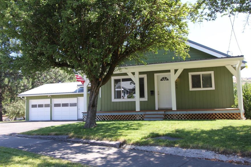 Reasons why you want this home: 3 Bedroom 2 Bath with lots of parking, over-sized garage with work benches, fenced yard, storage shed, washer dryer and refrigerator included, updates throughout. Reasons why you will love this home: New paint inside and out, new patio in the front with over sized milled timbers, new deck on the back with beautiful timbers, metal roof with new steel continuous gutters, refinished hardwood floors, new carpet and vinyl, remodeled bathrooms with fresh vanity's and toilets, energy efficient lights, evaporative cooling system, sprinkler system in front and back yards, and RV parking in front and rear of home. This home has been a true labor of love and is ready for you today. Call now for a tour and find out if this is the property you have been waiting for.