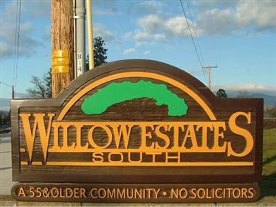 Well maintained home in a desired mobile home park, 55+, 10 minutes from downtown, 4 bedrooms, 2 baths, 1782 sf, low maintenance yard, 2 car carport, vaulted ceilings throughout, plenty of cabinets. Built-in entertainment center, retreat room connected to master bedroom, 8 x 12 storage shed & 12 x 60 covered carport.