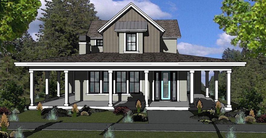 Lot 16 - Now available in Discovery West neighborhood in Bend. Enter this traditional Farmhouse from an expansive front porch,  to an open living area with high ceilings and upscale and modern finishes. The 3 bedrooms, 2 1/2 baths, den, bonus room and a 3 bay garage provide ample space and comfort for the entire family. Located near shopping and business in Northwest Crossing. Elemental, middle and senior high schools are located on the SE corner of this brand new and exciting development on Bends West Side.