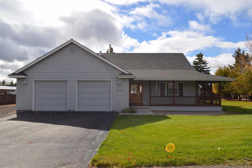 Almost 1/2 acre in Bend, on a corner lot this single level home has vaulted ceilings, gas fireplace and open floor plan. Close to shopping and plenty of room for your toys or park your RV or even build a shop. With nice mature landscaping this home is ready for you to make it your own.