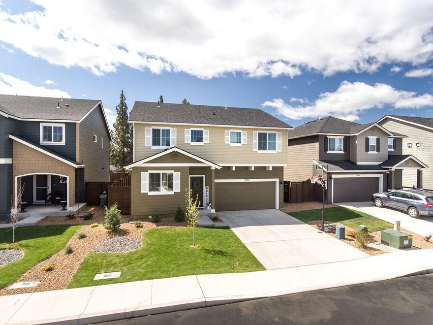 Better than new, this lovely home built in 2019 is designed with function in mind with 4 bedrooms upstairs and a separate office space on the main level. When you enter the home you are welcomed by an open entry with several windows help fill the home with natural light. The home has a list of upgrades and added features that make it stand out from the rest like shiplap-framed kitchen island and new farmhouse style chandelier.  A focal point is the new feature wall built around the gas fireplace in the great room with an oiled walnut mantel adding warmth and function to the wall. Other upgrades include solid surface counters, SS appliances, tiles floors in all the bathrooms and laundry room & stained wood cabinetry throughout. Located in the Stone Creek Community the home is just a quick walk to Silver Rail Elementary School, Stone Creek Park or the new neighborhood pool.  Or just stay home and enjoy the fully fenced private backyard that backs to open space and mature trees.