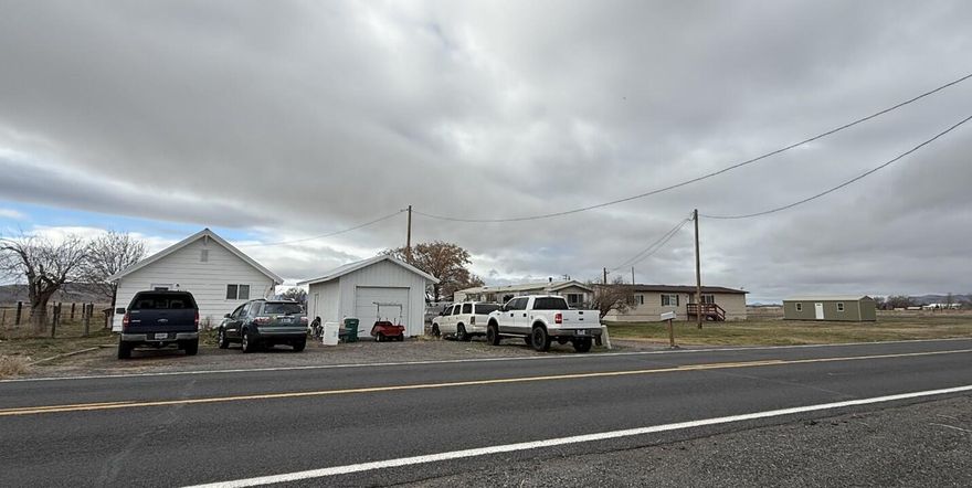 Investment opportunity in Klamath Falls OR!  Income producing 40 + acres of Organic Farmland & 2 Rental homes near Henley Schools. Residential Rental information: 2 BR, 1 Bath house is 912 sf & currently rented for $1250 per/mo. It has a mini split heat/AC, detached 1 car garage and fully fenced.  3 BR, 2 Bath 1980 MFH is 1512 sf & vacant now, last rented for $1650 p/mo.  It features a split floor plan, back porch, electric F/A heat, some updated flooring, walk in shower & closet and a carport.  Additionally, seller is collecting space rent of $300 p/mo for a MFH not owned by the seller. Farmland Rental Information: 32 farmable acres, Certified Organic, KID irrigation, 4 Wheel lines, 2 pumps, each 15hp.  Leased out for the 2026 growing season, crops not included.  Zoned EFU-C.  Separate meters. Large, green shed not part of sale, can be purchased outside of escrow.  Photos of the 2 BR, 1 Bath were taken prior to move-in.  Excludes shed.  Ask your agent for more details and an appt!
