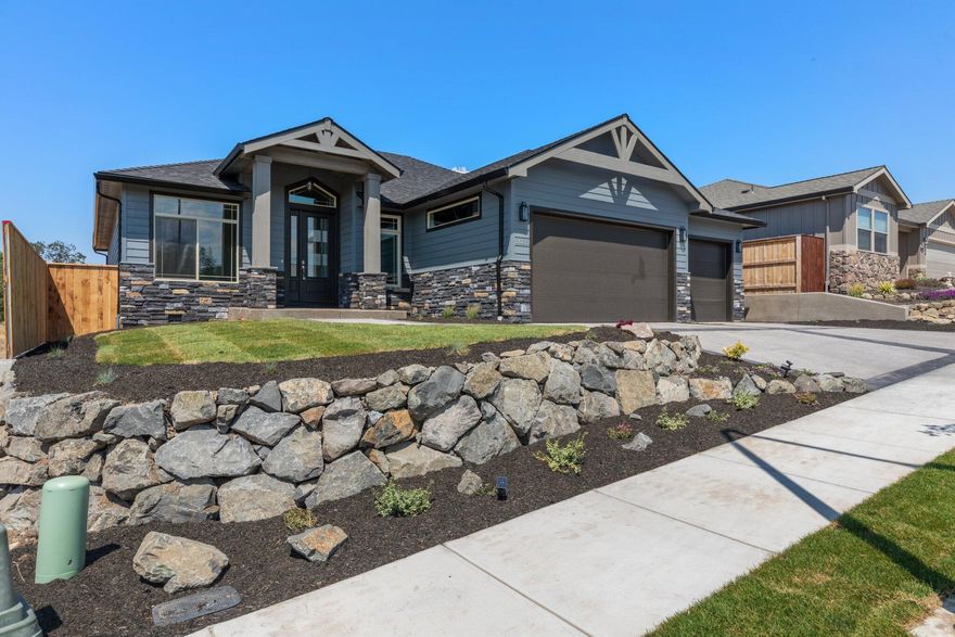 Brand-New 2022 Totally Custom-Built Home by Vance Kelly Owen Construction*3-Car Garage*Extremely Desirable Cedar Landing Subdivision*Single Level*Huge Brand-New City Park with Walking Paths Located only 1 Minute Away*Incredible craftsmanship throughout. Located just off Cedar Links surrounded by new homes. Single-level home will have a 3-Car Garage & is est. to be completed June 1, 2022. Open floor plan with 4th bedroom or office in front looking over to the new city park which has pickleball courts, tennis courts, basketball courts, & playground. Grand entrance w/tall ceilings, crown molding, contemporary designs, & upgrades galore. Upgraded flooring, large windows, upgraded electric fireplace w/LED color lighting, high-tray ceilings, high-end stainless steel appl, transom windows above doorways, cultured marble sills on all windows, granite counter tops, custom cabinets, custom tile baths & much more. Large master w/tile shower, walk-in closet & 2 sinks. Still time to choose colors.