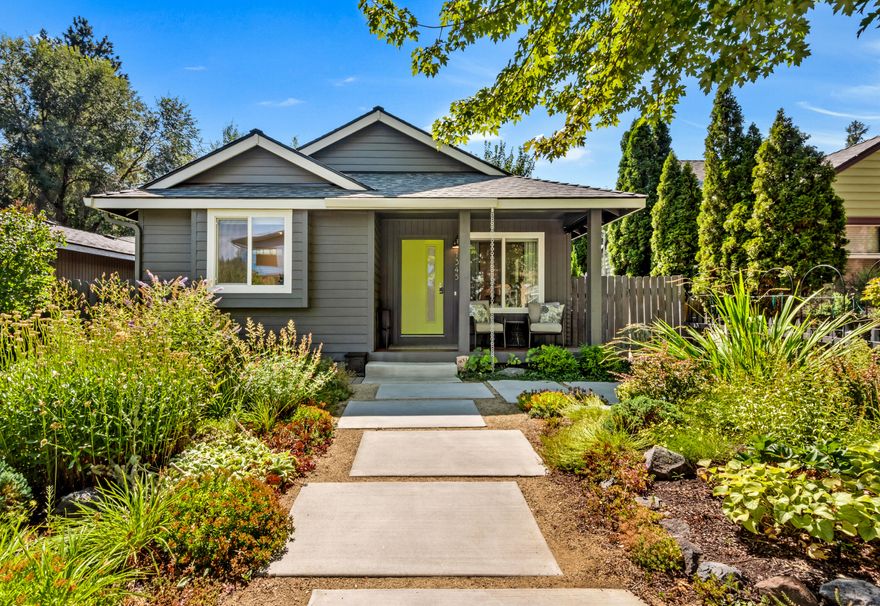 Nestled in a coveted location, this completely remodeled residence embodies the essence of modern living with its seamless blend of charm, comfort and convenience. Sun-drenched interiors adorned with designer finishes create an ambiance of warmth and elegance. This home lives large, with vaulted ceilings and abundant storage options. A few of the recent upgrades include a new roof, high efficiency HVAC system, water heater, updated kitchen and bathrooms, window coverings, decks, backyard pavers, the list goes on. Tremendously efficient home with an Energy Score of 9/10 to prove it! Outside, enjoy al fresco living with the beautifully landscaped and fully fenced front and backyard. Garage with ample storage and enough rear driveway parking for a boat and a car. Cannot beat the location as Newport Market, Downtown Bend, Galveston Avenue and Drake Park are all at your doorstep. With nothing to do but move in and enjoy the best of Bend living!