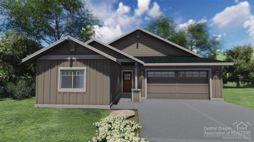 Great new home with 1728 square feet, double car garage, room for that RV and a lot that is 191.30 feet deep---room for that shop. The home itself is full of upgrades--the master suite features a tray ceiling, walk-in closet and dual sinks. The great room is open to the kitchen and has vaulted ceilings, island with eating bar and large pantry. Forced air gas. The exterior boasts great curb appeal with a landscaped front yard with sprinkler system, and a welcoming covered front porch and walkway.