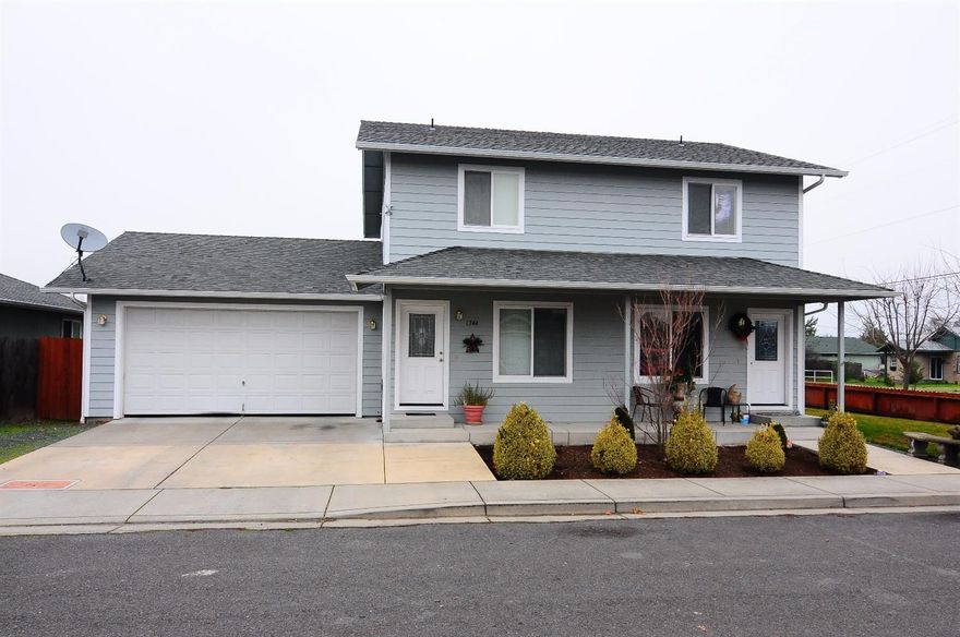 Great opportunity for any investor or for somebody who would like to live in one side and rent out the other. Each unit is 900 sq. ft. with 2 bedrooms and 1.5 baths, and with backdoor access to the backyard and spacious side yard! Each unit has its own, lockable laundry closet inside the garage, generous front porch space, all nestled within a peaceful neighborhood on a nicely landscaped lot!