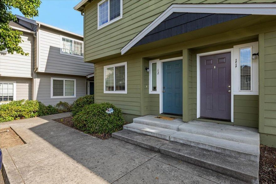 Say hello to 2030 Brookhurst #12, this cute and cozy townhome is looking for its next owner. Whether you're a first time home buyer or an investor looking for your next rental (great tenants included). This 1,170 sq ft home is spacious with a great floor plan. The main level features a large dining room, open kitchen, living space with access to the private backyard patio and a half bathroom. The second level offers two spacious bedrooms, a large bathroom and laundry room. Located in a quiet neighborhood with easy access to shopping, medical and schools. HOA makes this home a low maintenance dream with landscaping, water, sewer and trash included.