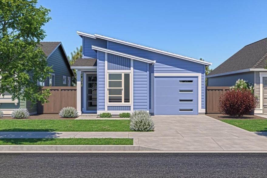 This ORCHARD plan, built by Award winning Pahlisch Homes, is on Lot #33.  
Embrace the comfort, functionality, & flexibility this remarkable property has to offer. Nestled amidst a community of single family homes, and the allure of nearby conveniences such as shopping & Pine Nursery Park.  Step outside onto the covered patio, where you can enjoy the serenity of the outdoors in any weather.  2 bedrooms, 2 baths, and a versatile space that can be used as a home office, study area, or even a cozy reading nook.  Exceptional finishes include: Quartz counters in kitchen, bath, & laundry.  Full height kitchen backsplash, tile shower walls in the primary bath, Tankless water heater, AC included.  Front yards have low maintenance xeriscape landscaping. 
Photos are virtually staged.