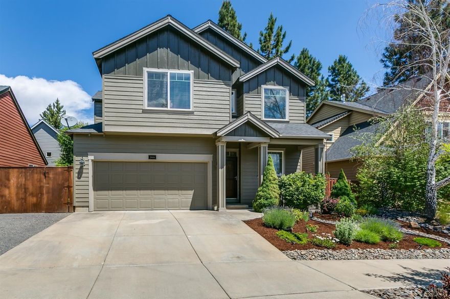 One of SW Bend's best values featuring 3 beds, 2.5 baths, bonus room and private backyard. Brand new exterior paint and landscaping, along with central AC, round out this offering which is set just two blocks from Pine Ridge Elementary. Close to parks, the Deschutes River, Old Mill District, trails, downtown, shopping and easy access to Hwy 97. Great room concept and extra parking on west side of property.