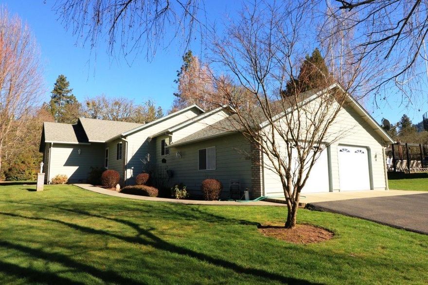 Imagine coming home to your personal park-like retreat! You can relax around your in-ground pool, or soak up the sunshine in your patio sunroom. This quiet neighborhood is in the much sought after Colonial Valley and this custom one level, 2130 square foot home on 1.48 acres with low county taxes is sure to please you! Enjoy the open and bright living space with vaulted ceilings and the highly usable working spaces in the kitchen, perfect for family meals or entertaining guests. The spacious Master Suite features a sliding door to the sunroom, and the Master bath has dual sinks and a large shower. Outside you'll find an established garden area alongside the beautifully maintained lawn with sprinklers, and the attached garage plus an additional detached shop and RV parking.