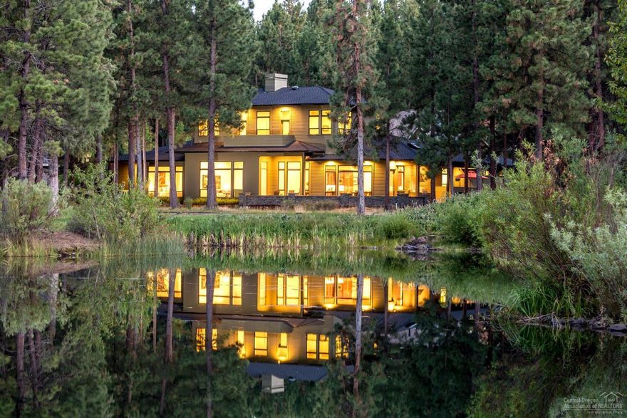 This Custom Hm was especially designed by Joey Shaw of Homeland Design who approach each job w/ a level of detail & artistic passion. From the entrance & throughout, your eyes will be drawn to the golf course & Lake in the gated community of Awbrey glen. A Contemporary yet Prairie Style Hm has Huge Main Floor Master w/ Fireplace, 2 En Suites & a very spacious 3 car garage. From a 1000 bottle wine cellar to a fabulous gourmet kitchen, you won't be disappointed in previewing this spectacular home.