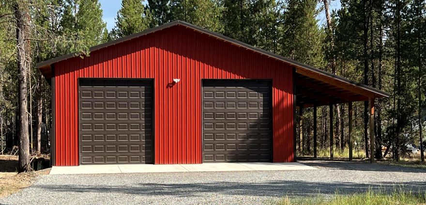 Looking for a secure, and private solution to protect your valuable investments—whether it's an RV, boat, luxury vehicles, or recreational gear? This brand-new, 2000SF custom-built storage retreat offers peace of mind and effortless access, nestled on over half an acre of serene, forested land just minutes from Sunriver, Caldera Springs, and Crosswater.
A newly installed well provides clean, reliable water, and the property is ready to equip with modern connectivity—including TDS internet or satellite, ideal for remote monitoring and lifestyle convenience.
Whether you're seeking a sophisticated staging area for your outdoor adventures, a peaceful escape for weekend glamping (with county-permitted camping), or a secure haven for your prized possessions, this thoughtfully located property is your launchpad. With over 250,000 acres of National Forest, the Deschutes River, and Mt. Bachelor nearby, you'll enjoy world-class recreation without sacrificing comfort. Drive by and Call Today!